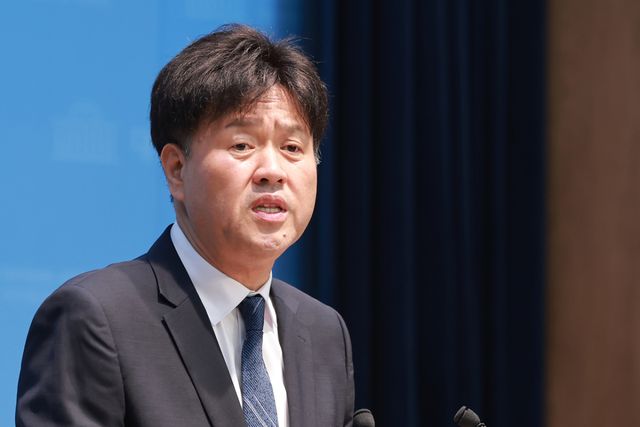 김용 더불어민주당 최고위원 후보. 연합뉴스