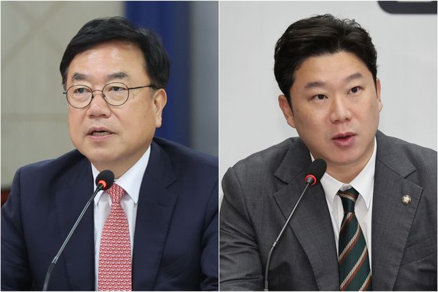 국민의힘 서범수·진종오 의원. 연합뉴스