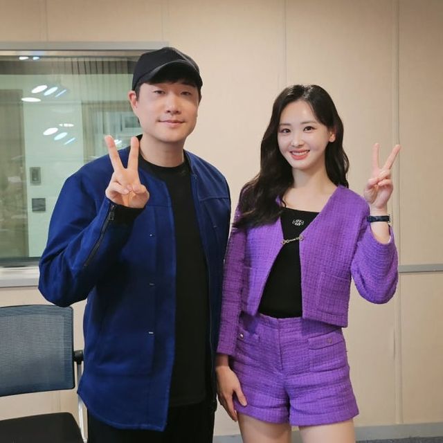 배성재와 김다영 부부. 배텐 인스타그램 캡처