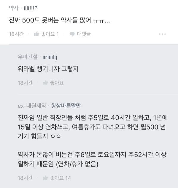 약사, 치과의사는 대체 얼마나 버는걸까?