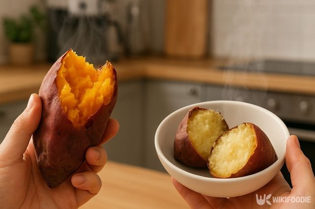 호박고구마, 밤고구마 사진. / 위키푸디