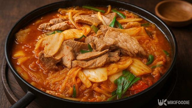 김치짜글이 자료 사진. / 위키푸디