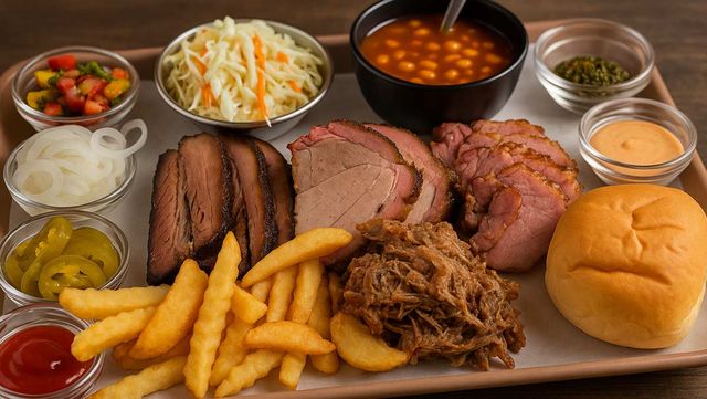 바베큐 플래터 자료 사진. / 위키푸디