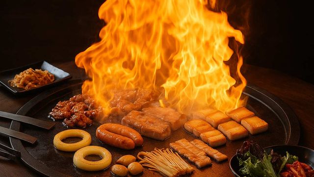 철판구이 자료 사진. / 위키푸디