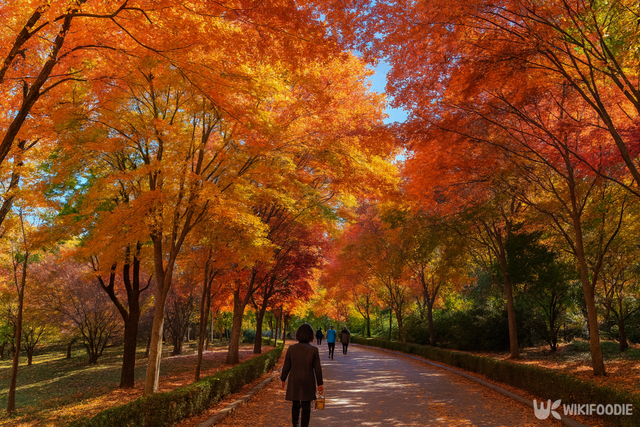 단풍 공원. / 위키푸디