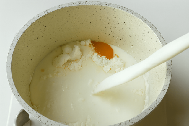 에그푸딩 만드는 자료 사진./ 위키푸디