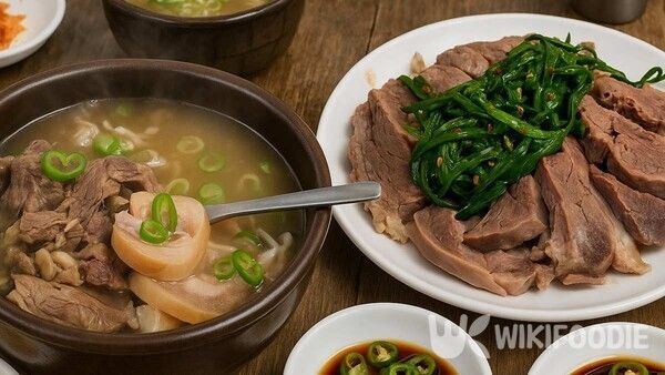 소머리 국밥과 수육 자료 사진. /위키푸디