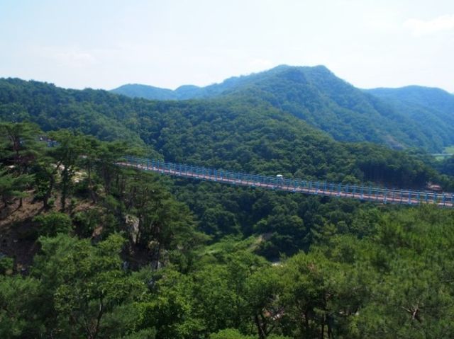 소금산 출렁다리 사진. / 원주시 블로그