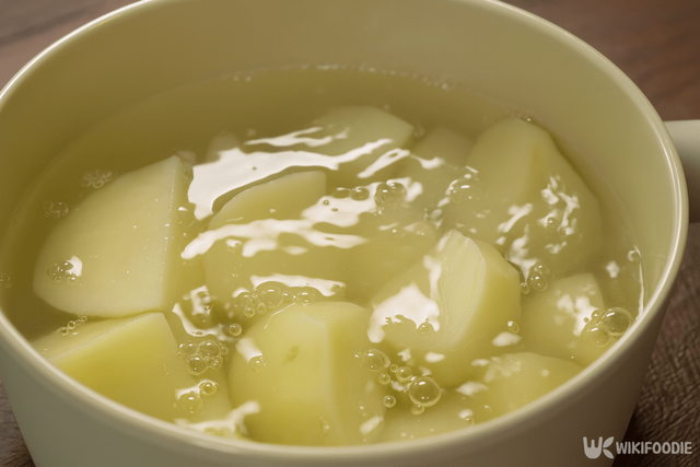 감자크로켓 만드는 과정 자료 사진. / 위키푸디