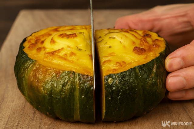 단호박 에그슬럿 만드는 자료 사진. / 위키푸디