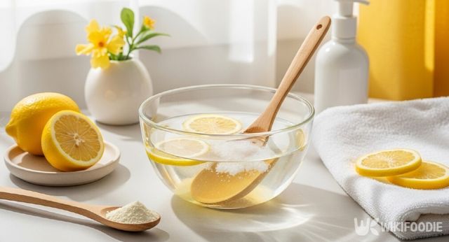 구연산 + 레몬즙 자료 사진. / 위키푸디