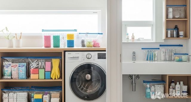 지퍼백 활용하는 자료 사진. / 위키푸디