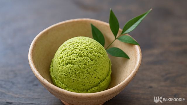 말차 아이스크림./ 위키푸디