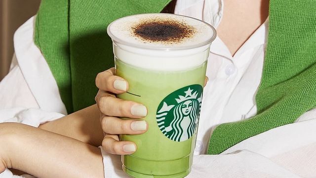 말차 글레이즈드 라떼./ 스타벅스 인스타그램