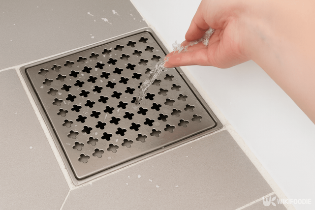 하수구에 소금을 붓는 자료 사진. / 위키푸디