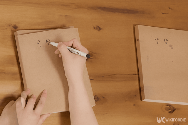 쌀포대 책커버 자료 사진. / 위키푸디