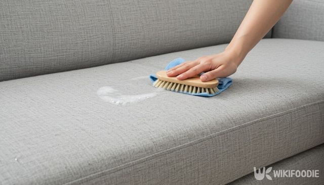 패브릭 소파 얼룩 제거 자료 사진, / 위키푸디