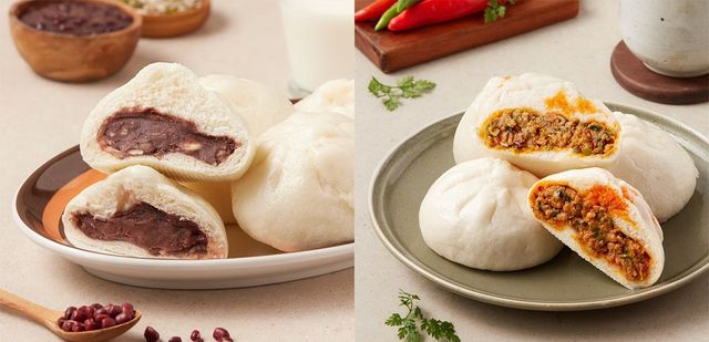 피코크 단팥 호빵과 고추잡채 호빵 자료 사진. / 이마트몰 홈페이지