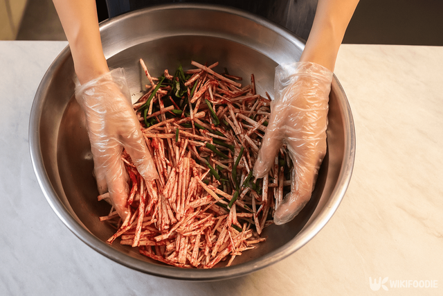 김장김치 만드는 자료 사진. / 위키푸디