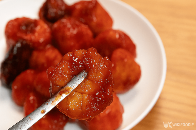 매운 새송이버섯 자료 사진. / 위키푸디