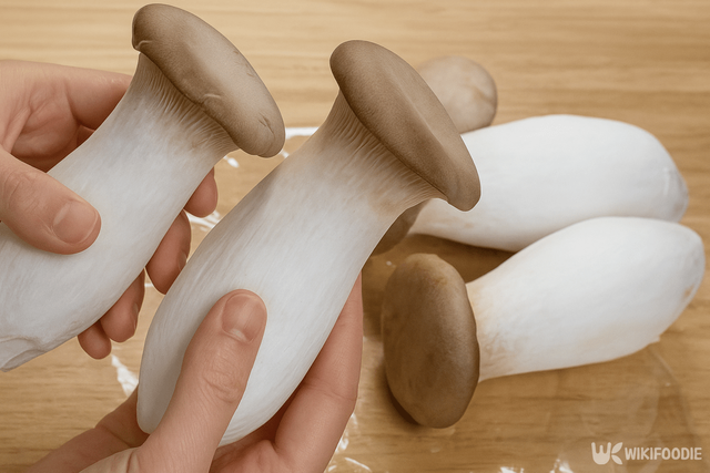 새송이버섯 자료 사진./ 위키푸디