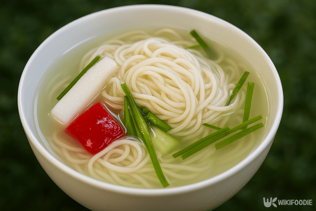 동치미 국수. / 위키푸디