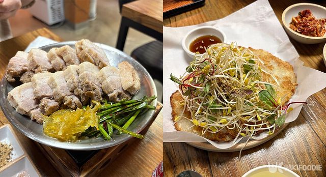 유자 수육, 감자전 자료 사진. / 위키푸디