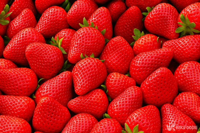 딸기 자료 사진. / 위키푸디