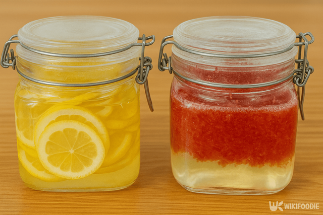 레몬, 자몽청 자료 사진. / 위키푸디