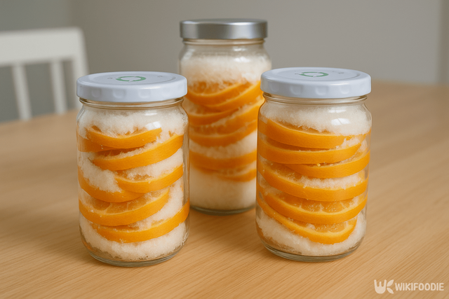 감귤청 만드는 자료 사진. / 위키푸디