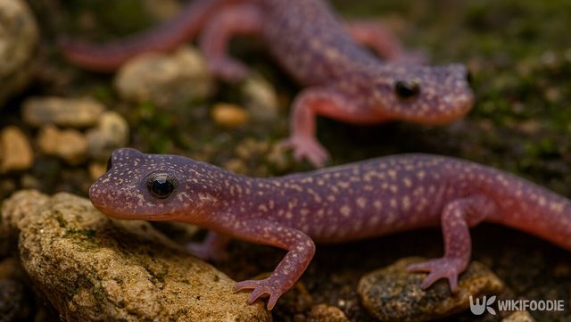 꼬리치레도롱뇽 자료 사진. / 위키푸디