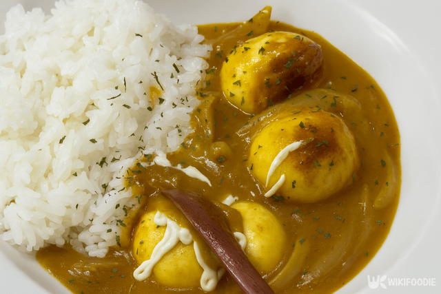 구운계란 카레 자료 사진. / 위키푸디