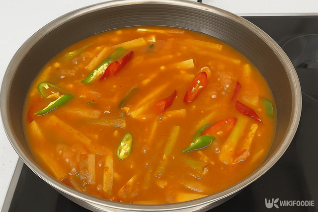 파개장 만드는 자료 사진. / 위키푸디