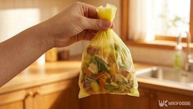 초소형 음식물쓰레기 봉투 참고 사진. 기사의 이해를 돕기 위해 AI로 제작했습니다. / 위키푸디