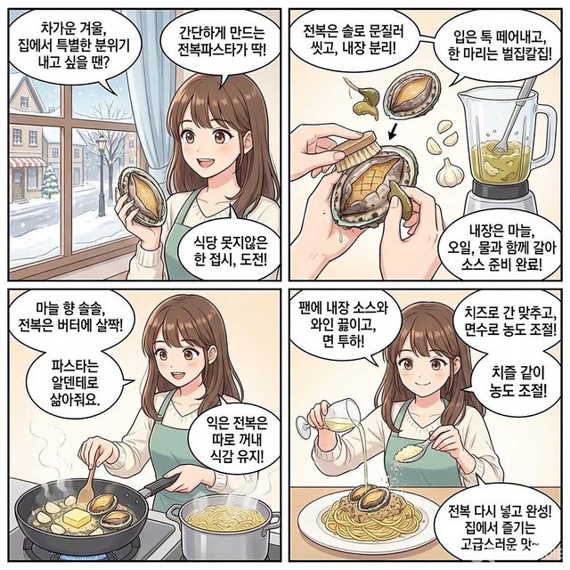 4컷 만화. / 위키푸디
