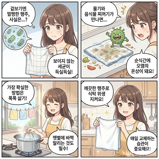 4컷 만화. / 위키푸디