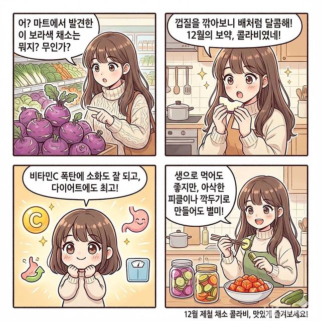 4컷 만화. / 위키푸디