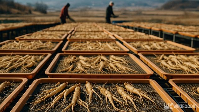 인삼 자료 사진. / 위키푸디