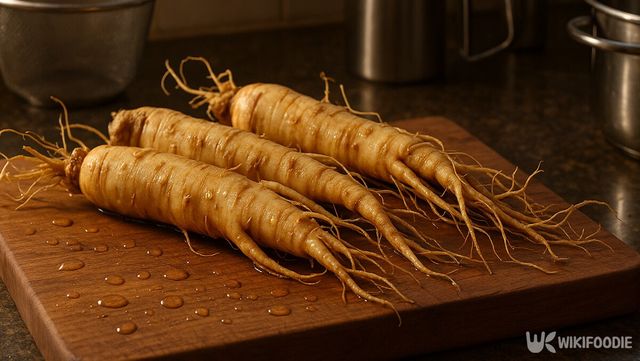 인삼 자료 사진. / 위키푸디