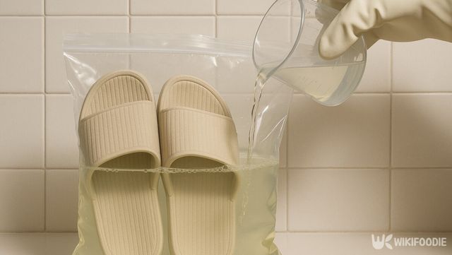 욕실 슬리퍼 자료 사진. / 위키푸디