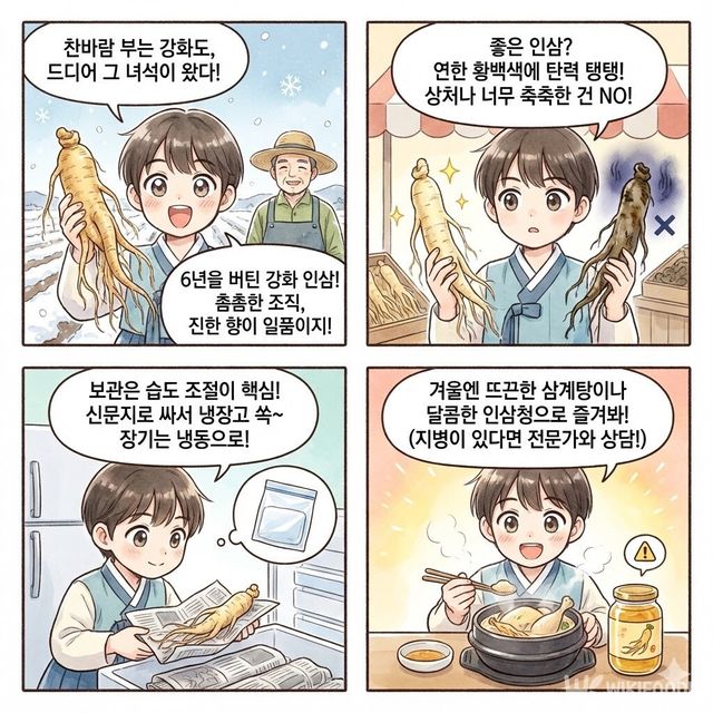 4컷 만화. / 위키푸디