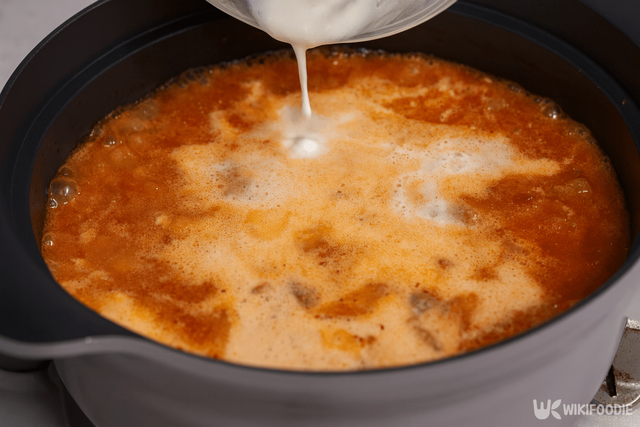 비지찌개 만드는 자료 사진. / 위키푸디