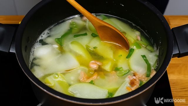 들깨 뭇국 자료 사진. / 위키푸디