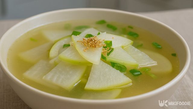 들깨 뭇국 자료 사진. / 위키푸디