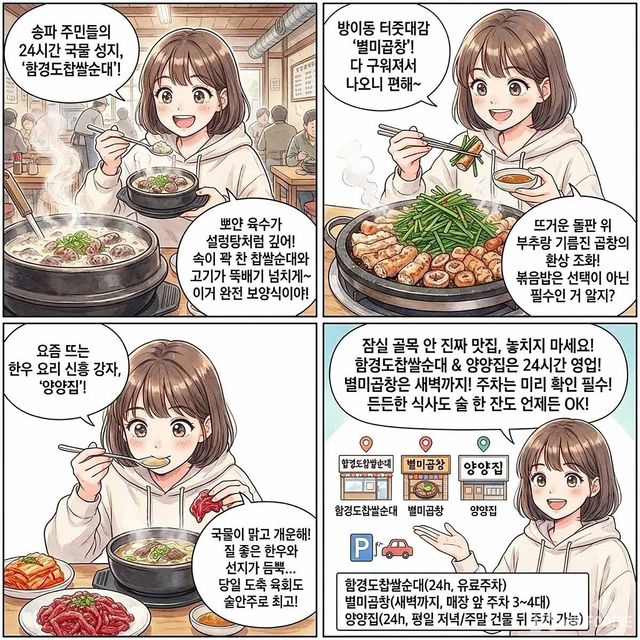 4컷 만화. / 위키푸디