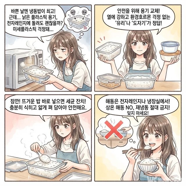4컷 만화. / 위키푸디