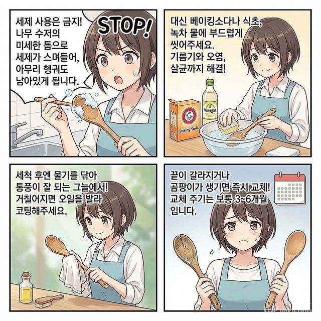 4컷 만화. / 위키푸디