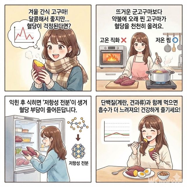 4컷 만화. / 위키푸디