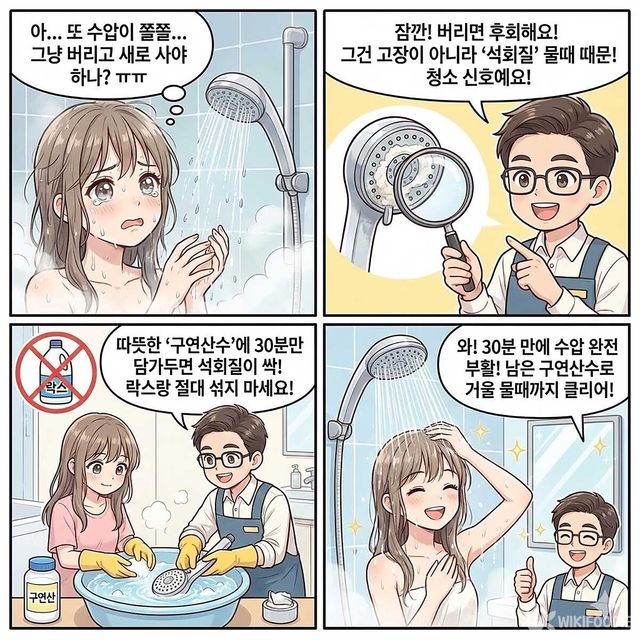 4컷 만화. / 위키푸디