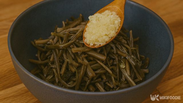 고구마 줄기 자료 사진 . / 위키푸디